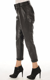 Women Genuine Leather Pant WP 06 SkinOutfit